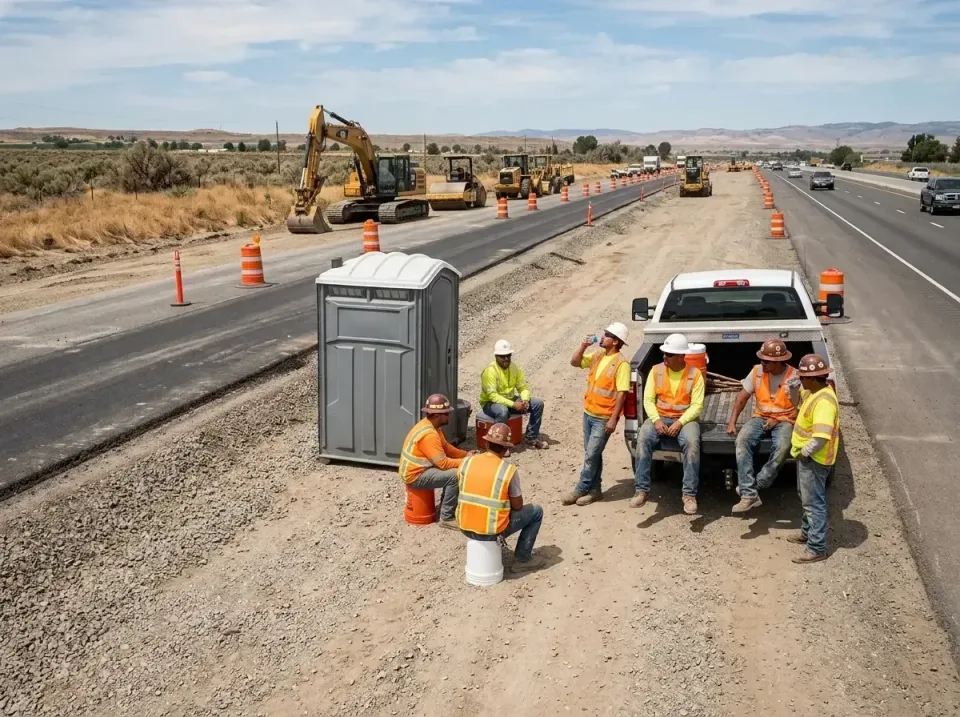 highway-road-construction-crew-007 — frequently asked questions, Porta Potty and Restroom Rentals in Horizon West, FL